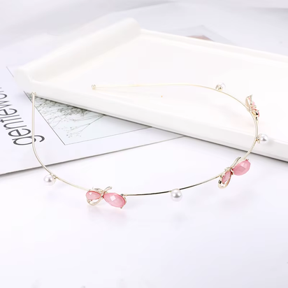 EASYA Fashion Starfish Shell Headband for Women Korean Style Simulated Pearl Hairband Hair Accesories