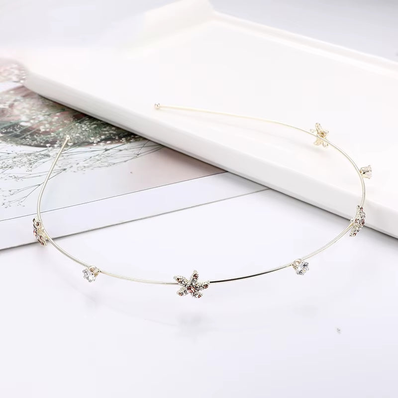 EASYA Fashion Starfish Shell Headband for Women Korean Style Simulated Pearl Hairband Hair Accesories