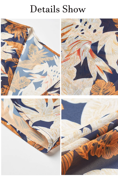 Blouses for Women Print Kimono plus Size Clothes Summer Casual Swimsuits Coverup Tops