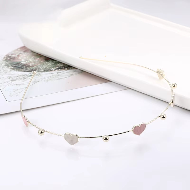 EASYA Fashion Starfish Shell Headband for Women Korean Style Simulated Pearl Hairband Hair Accesories