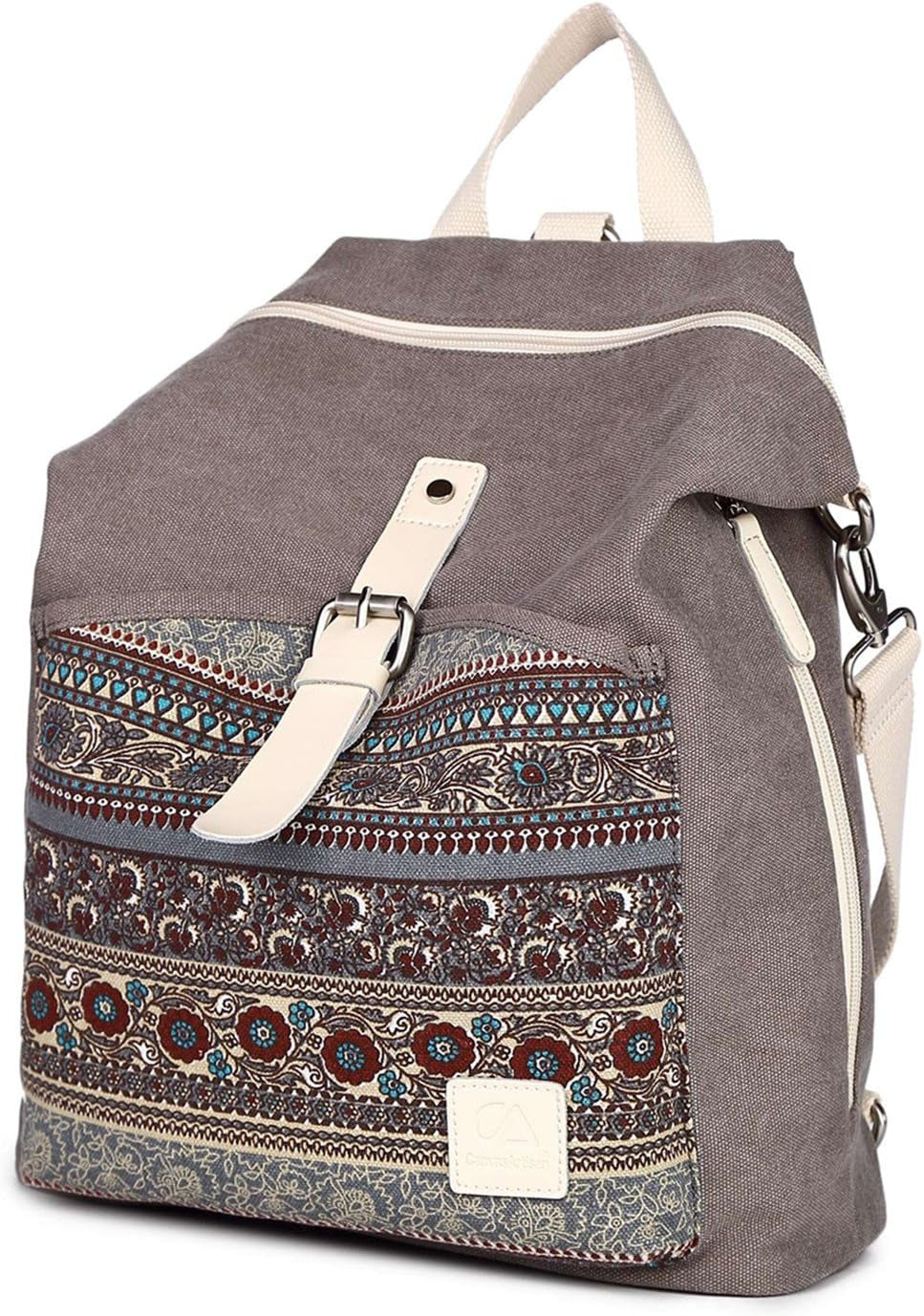 Backpack Purse Women Girls Canvas Backpack/Rucksack Convertible Shoulder Bag Casual Daypack