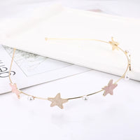 EASYA Fashion Starfish Shell Headband for Women Korean Style Simulated Pearl Hairband Hair Accesories