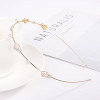 EASYA Fashion Starfish Shell Headband for Women Korean Style Simulated Pearl Hairband Hair Accesories
