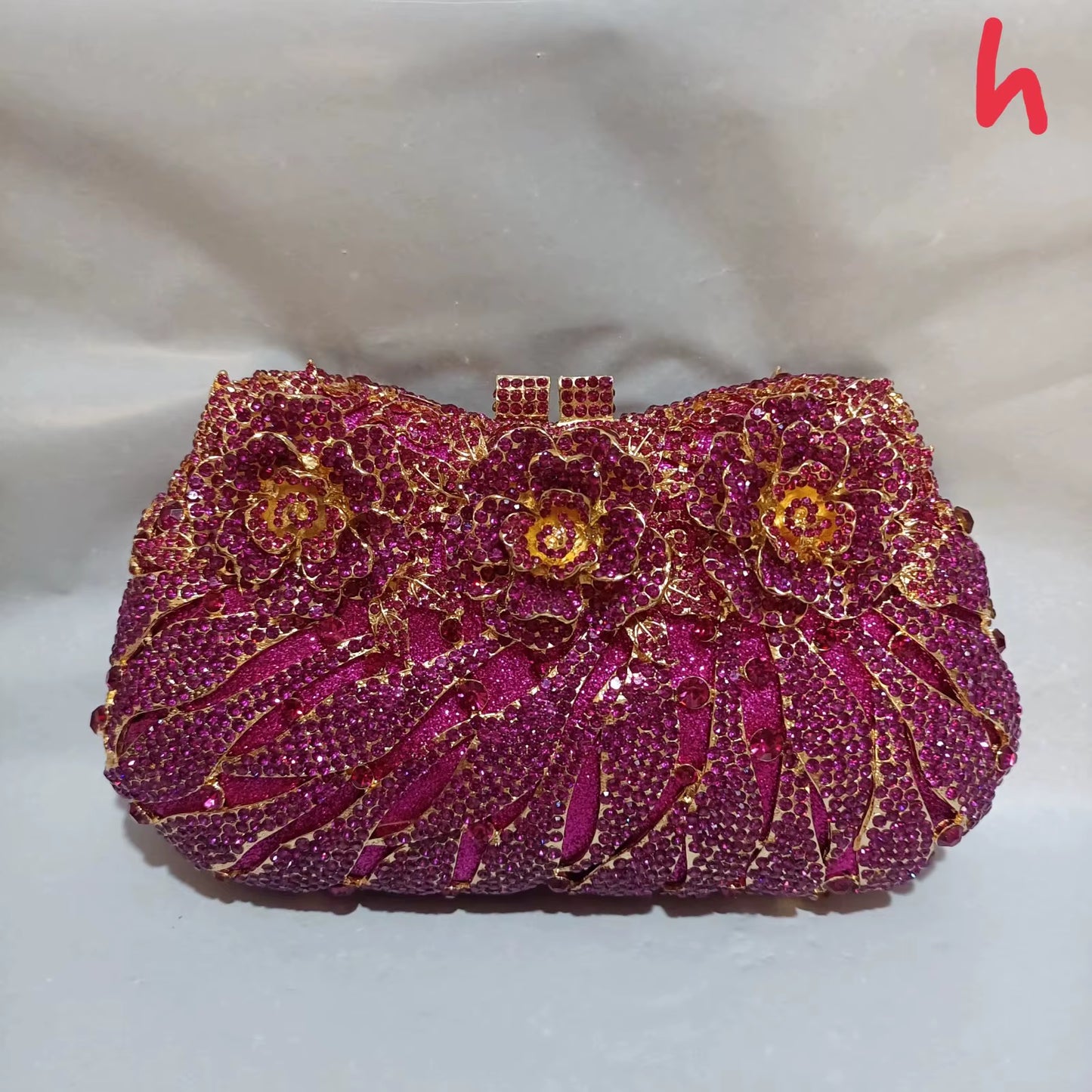 Women'S Diamond Handbags Rhinestones Evening Bags Bridal Stones Clutch Purse Lady Clutches Bags Party Wedding Evening Bag