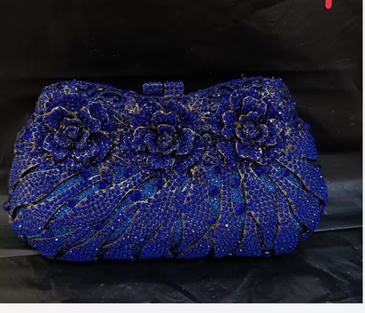 Women'S Diamond Handbags Rhinestones Evening Bags Bridal Stones Clutch Purse Lady Clutches Bags Party Wedding Evening Bag