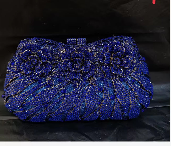 Women'S Diamond Handbags Rhinestones Evening Bags Bridal Stones Clutch Purse Lady Clutches Bags Party Wedding Evening Bag