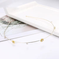 EASYA Fashion Starfish Shell Headband for Women Korean Style Simulated Pearl Hairband Hair Accesories