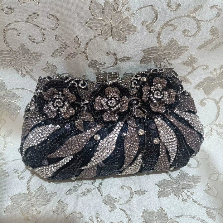 Women'S Diamond Handbags Rhinestones Evening Bags Bridal Stones Clutch Purse Lady Clutches Bags Party Wedding Evening Bag