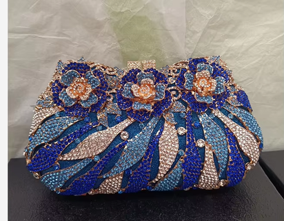 Women'S Diamond Handbags Rhinestones Evening Bags Bridal Stones Clutch Purse Lady Clutches Bags Party Wedding Evening Bag