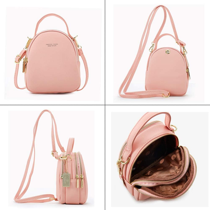 Mini Backpack Purse for Women Crossbody Phone Bag Wallets Handbags Clutch