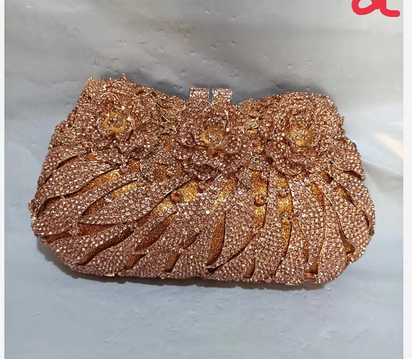 Women'S Diamond Handbags Rhinestones Evening Bags Bridal Stones Clutch Purse Lady Clutches Bags Party Wedding Evening Bag