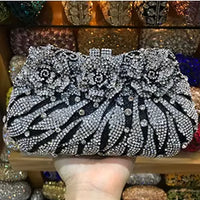 Women'S Diamond Handbags Rhinestones Evening Bags Bridal Stones Clutch Purse Lady Clutches Bags Party Wedding Evening Bag