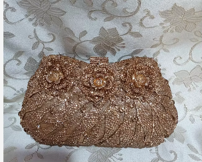 Women'S Diamond Handbags Rhinestones Evening Bags Bridal Stones Clutch Purse Lady Clutches Bags Party Wedding Evening Bag